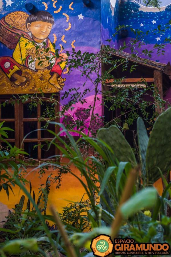 Hostel Eco Cultural Giramundo San Marcos Sierras Exteriör bild